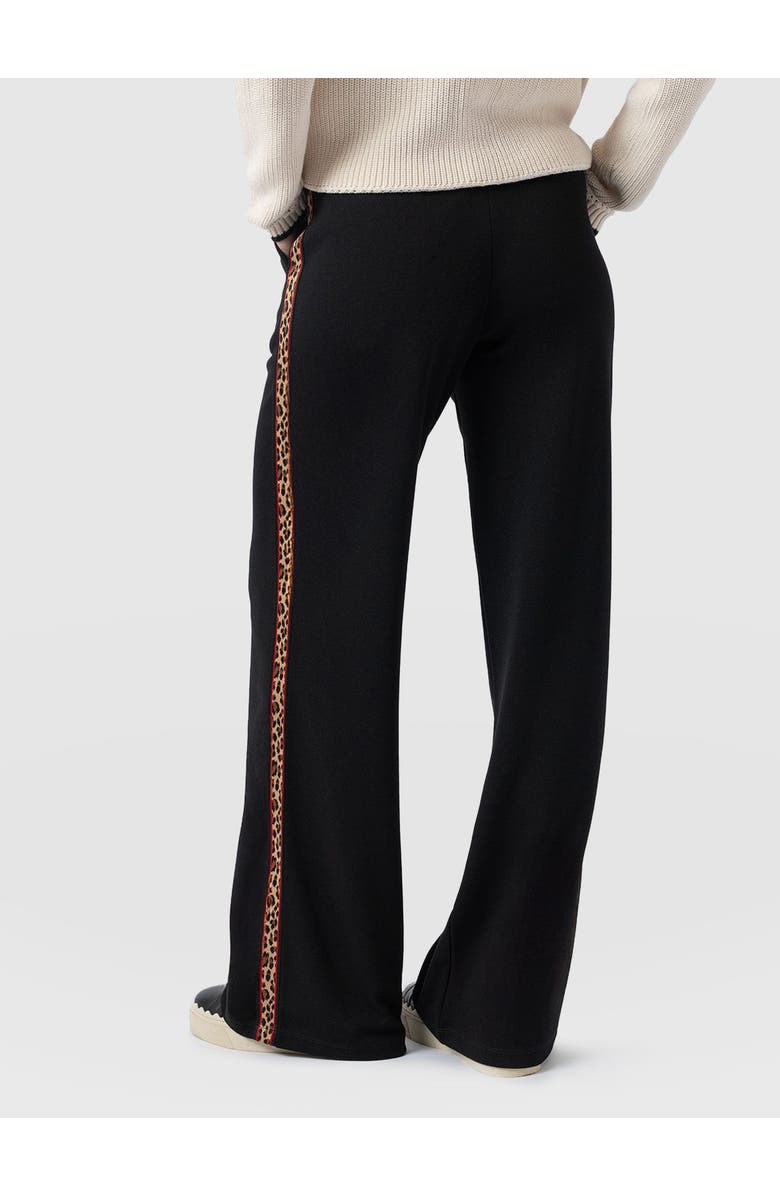 Saint + Sofia Victory Wide Leg Pant, Alternate, color, Black Leopard