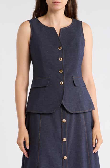 Gemma + Jane Contrast Stitch Vest
