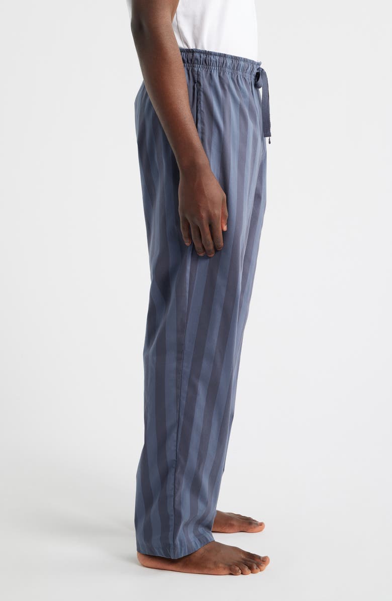 Nordstrom Woven Pajama Pants, Alternate, color, Grey Grissaile Winter Stripe