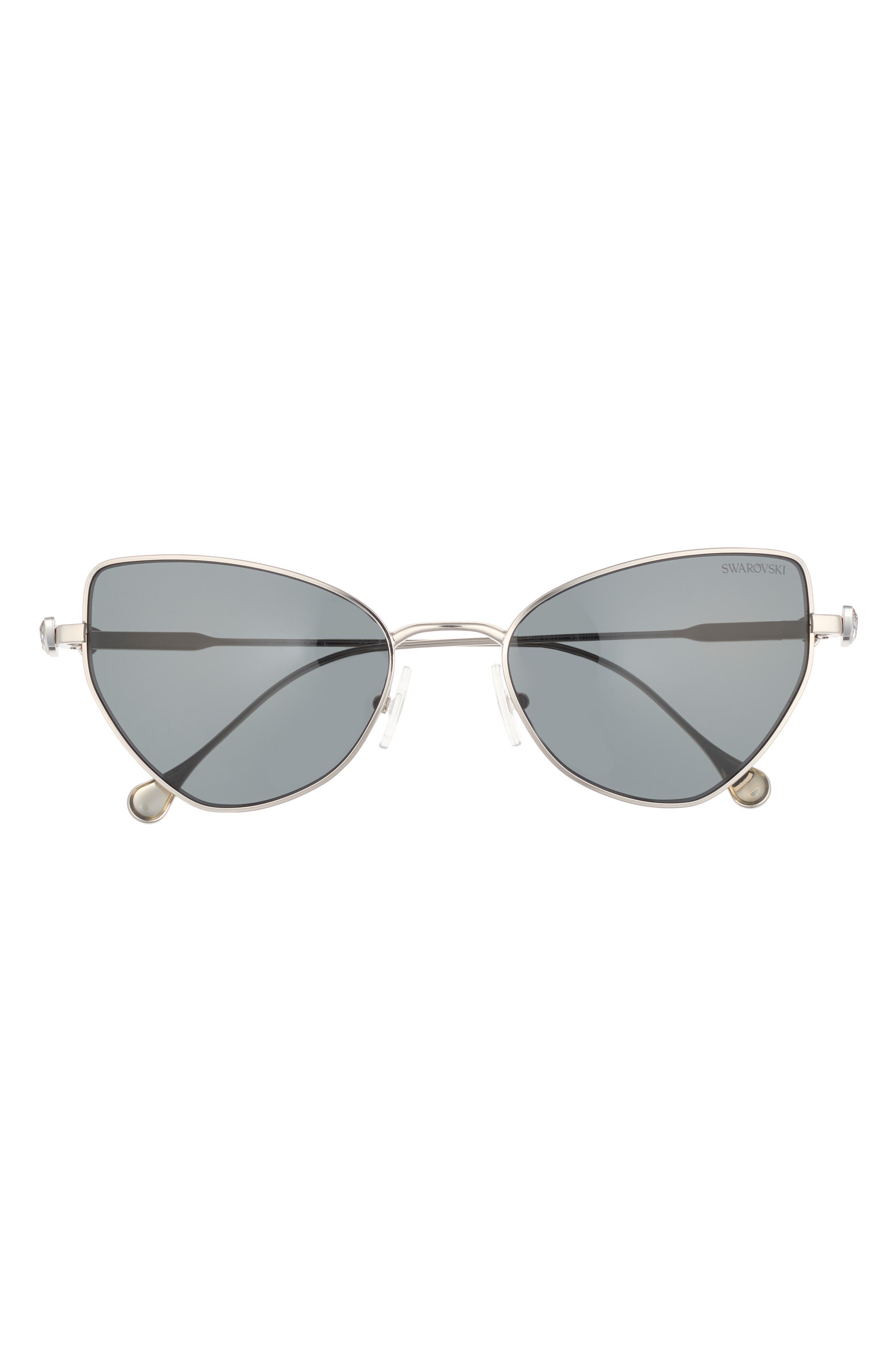 Swarovski 56mm Butterfly Sunglasses