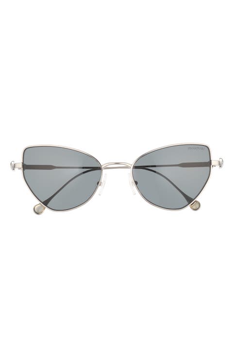 56mm Butterfly Sunglasses