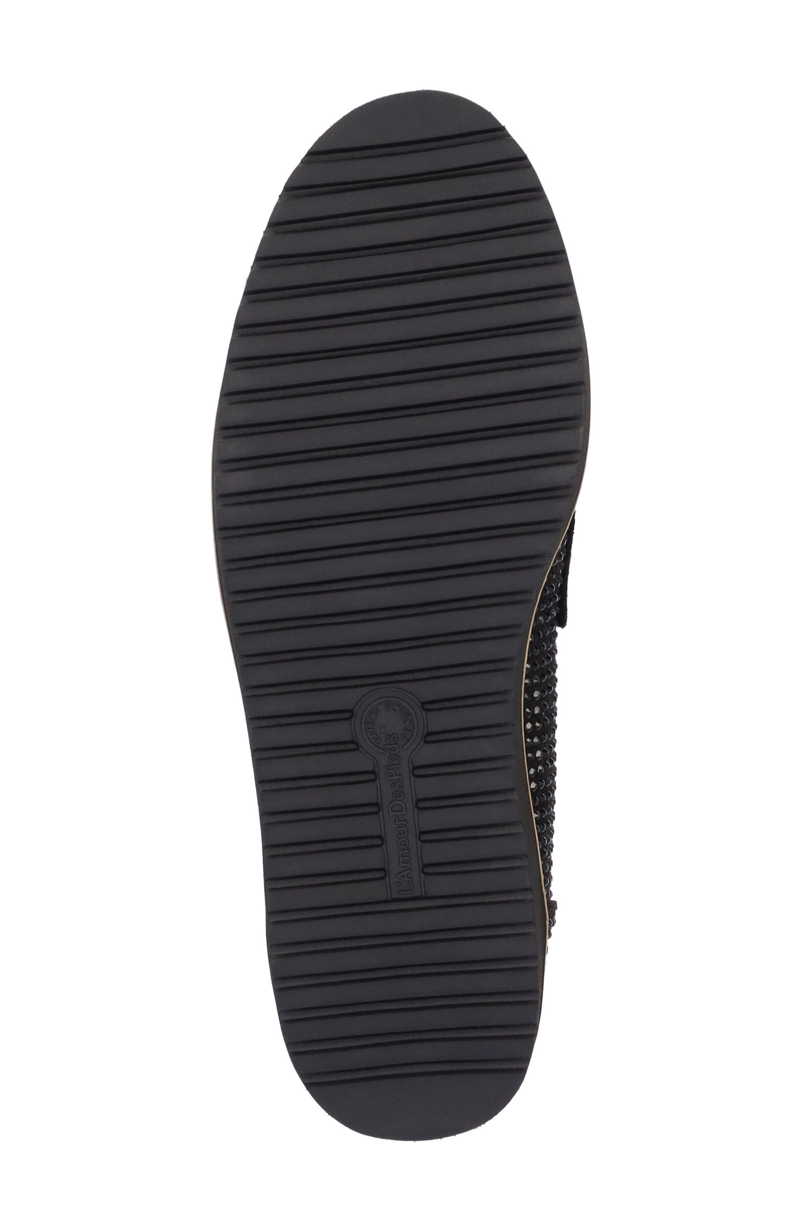 L
Amour des Pieds Zyra Loafer, Alternate, color, Black