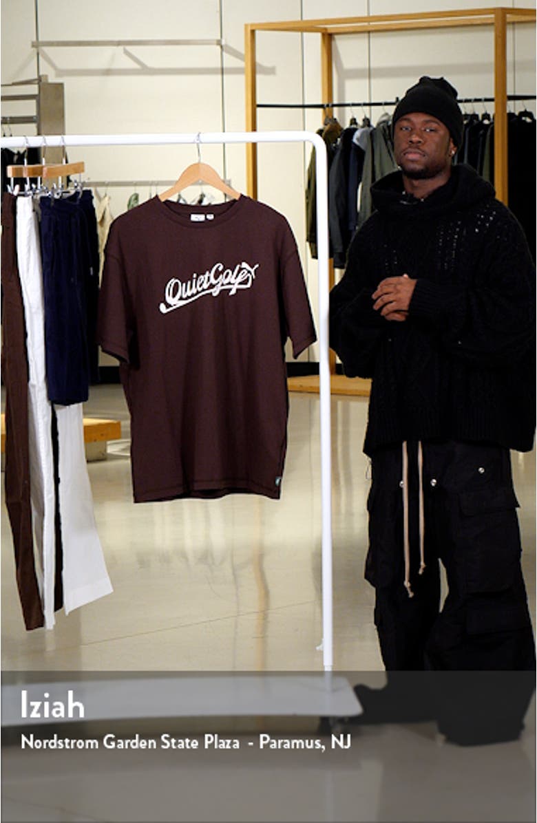 x PUMA Script Cotton Graphic T-Shirt, sales video thumbnail