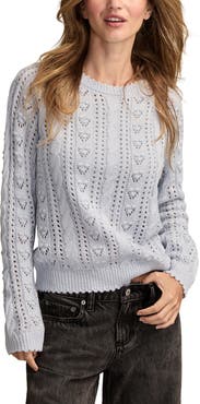 Lucky Brand Pointelle Sweater
