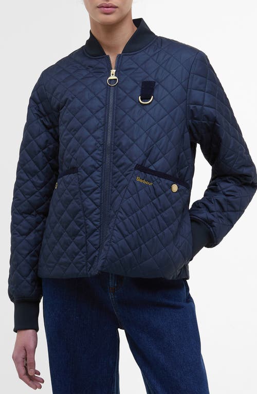 Shop Barbour Reyna Quilted Bomber Jacket