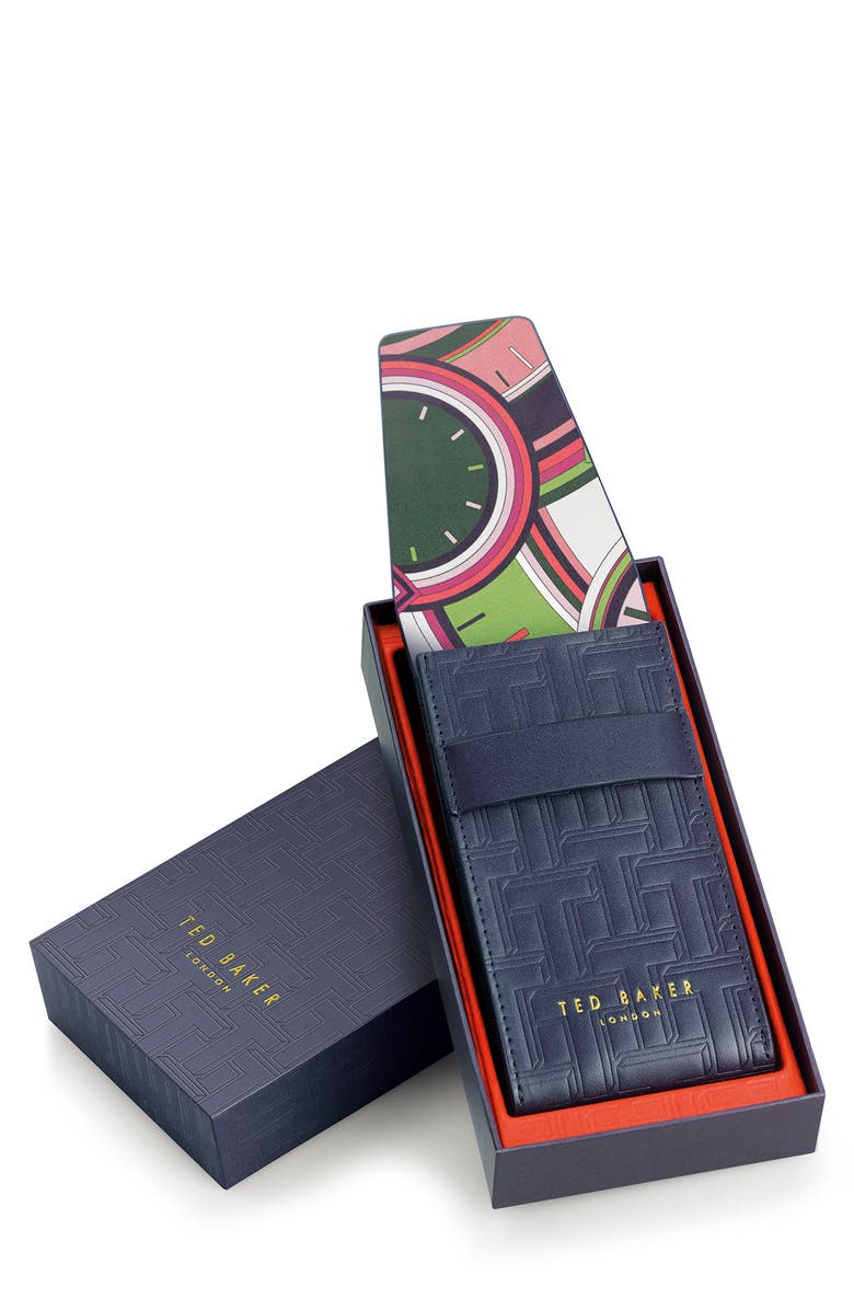 Ted Baker Women's Hettie Floral Leather Strap Watch, 37mm, Alternate, color,