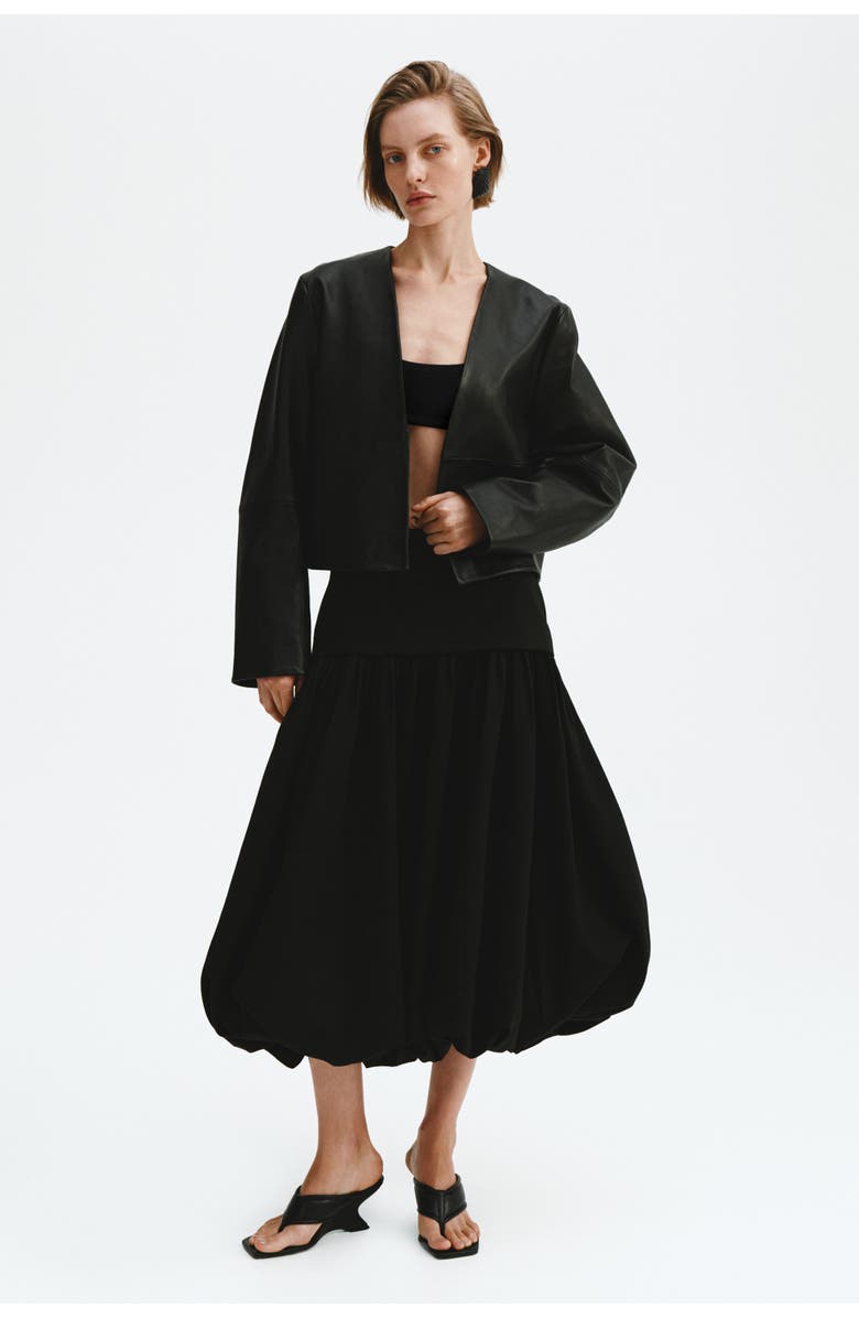 H&M Midi Balloon Skirt, Alternate, color, 