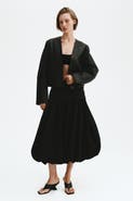H&M Midi Balloon Skirt