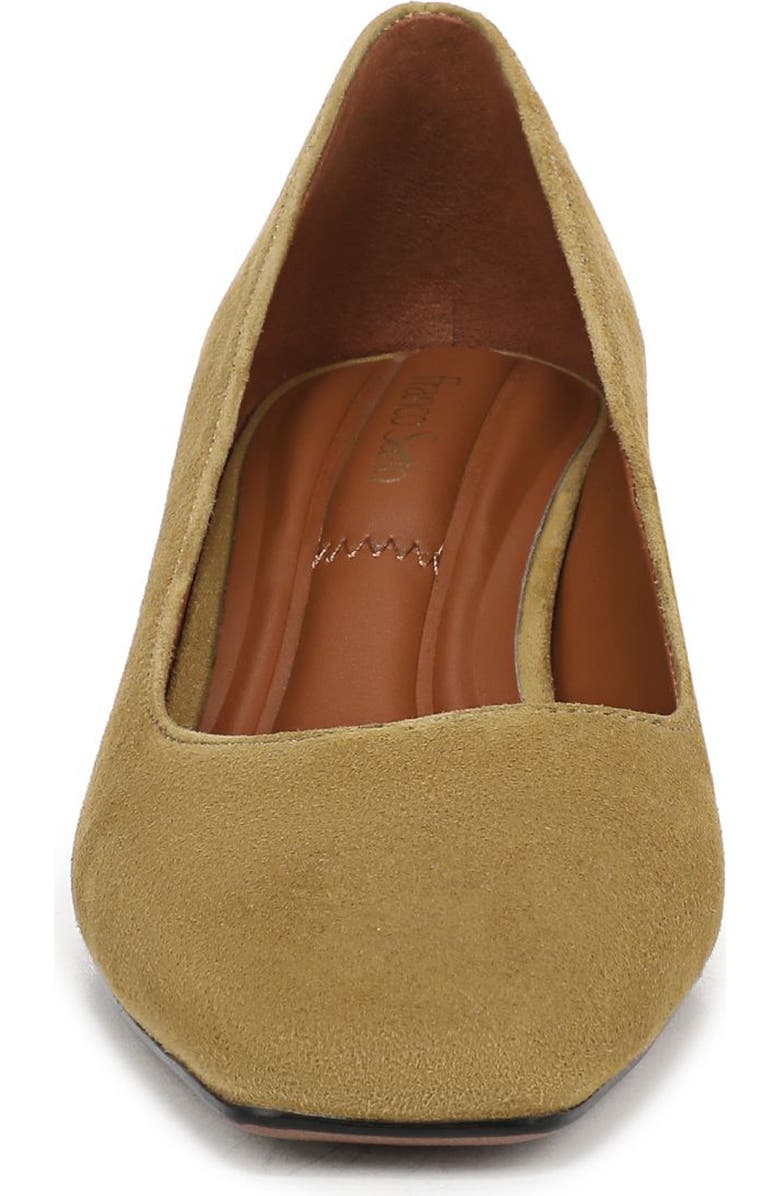 Franco Sarto Salino Square Toe Pump, Alternate, color, Mustard Brown