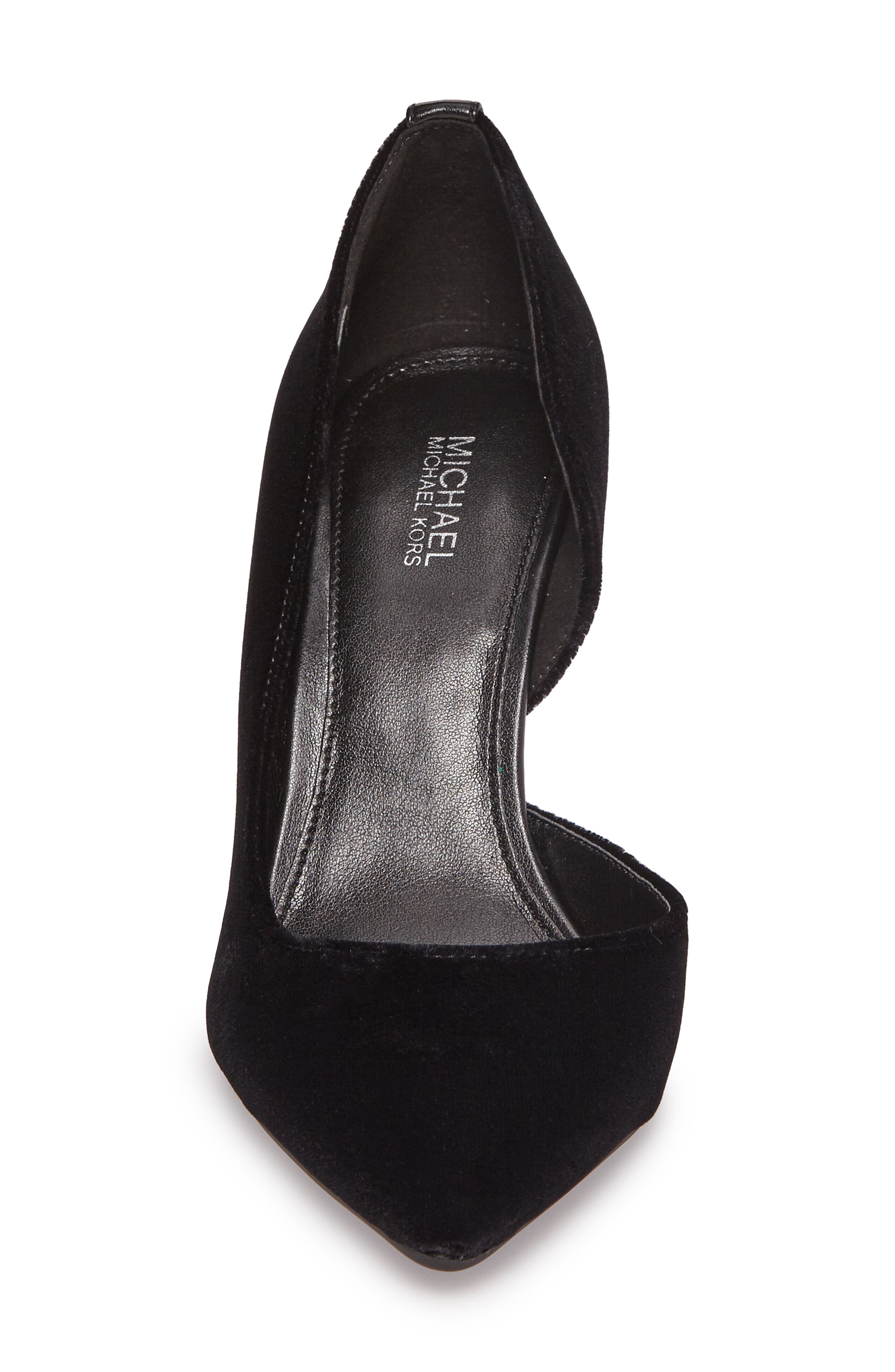 MICHAEL Michael Kors 'Nathalie Flex' Half D'Orsay Pump, Alternate, color, 