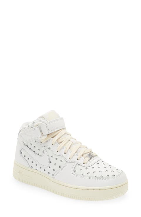 Air Force 1 Perforated Mid Top Sneaker (Women)
