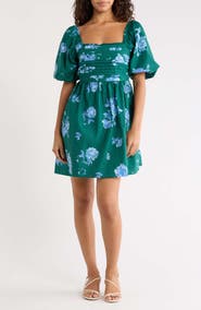 SUGARLIPS Truth Be Told Floral Print Minidress