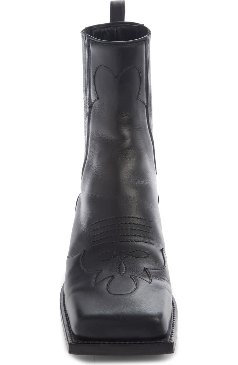 Balmain Square Toe Western Boot, Alternate, color,