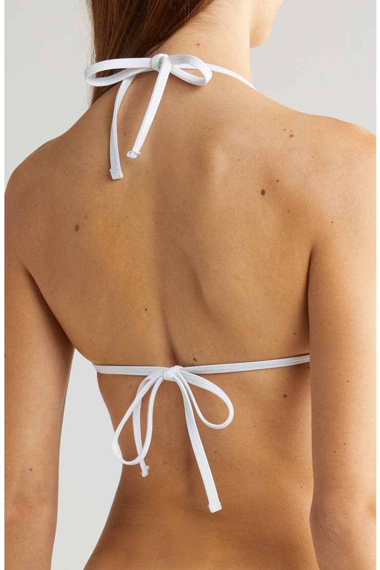 Iris Rib Bikini Top, Alternate, color, BLACKOUT