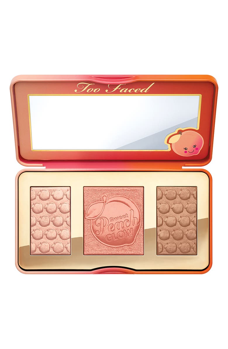 Too Faced Sweet Peach Glow Highlighting Palette, Alternate, color, 