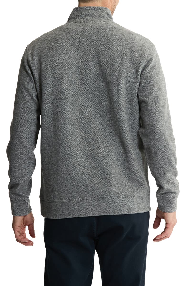 JACHS Cut Sew Half-Zip Knit Sweatshirt, Alternate, color, Grey