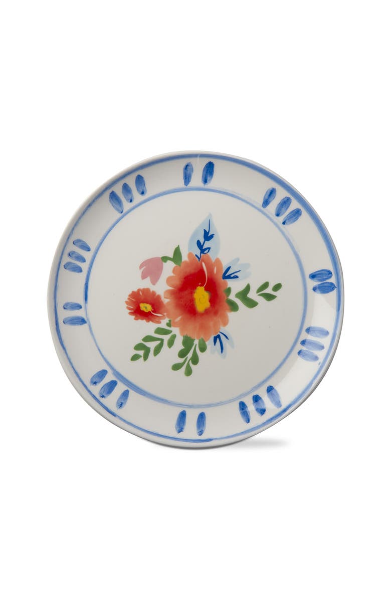 tag Dolce Vita Fiori Multicolor Ceramic Appetizer Plates, Main, color, Multicolored