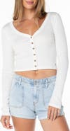Roxy Terrace Cropped Long Sleeve Top