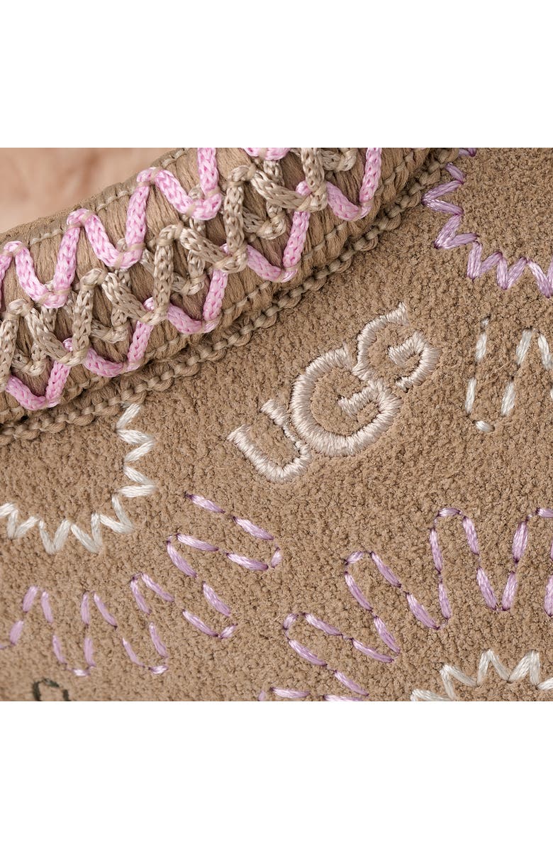 UGG<sup
®</sup
Kids
Tazz Sun Stitch Slipper, Alternate, color, Mustard Seed