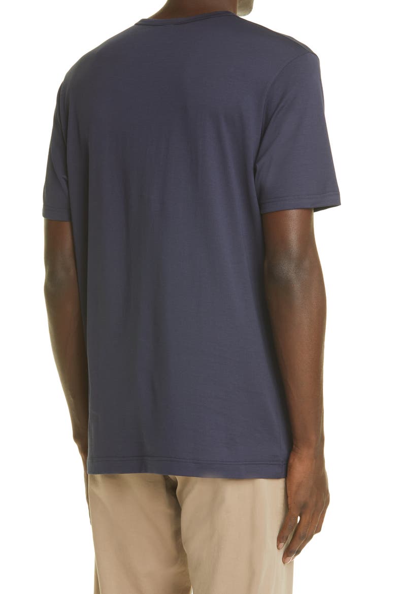 Crewneck T-Shirt, Alternate, color, NAVY