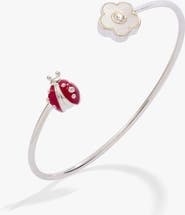 Alex and Ani Ladybug and Daisy Flex Cuff