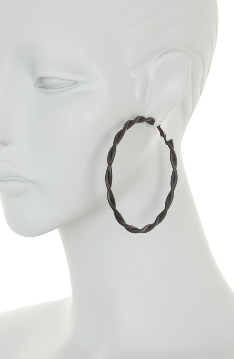 Tasha Twist Hoop Earrings, Alternate, color,