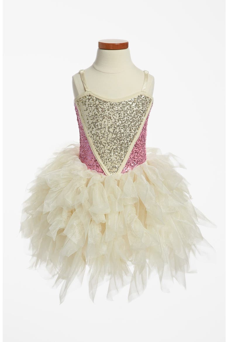 'Wow' Sweetheart Dress, Main, color, CHAMPAGNE/ PINK