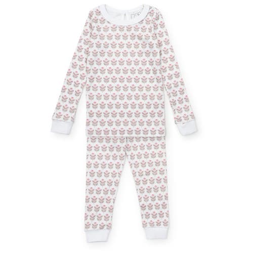 Lila And Hayes Ava Girls' Pajama Pant Set In Multi