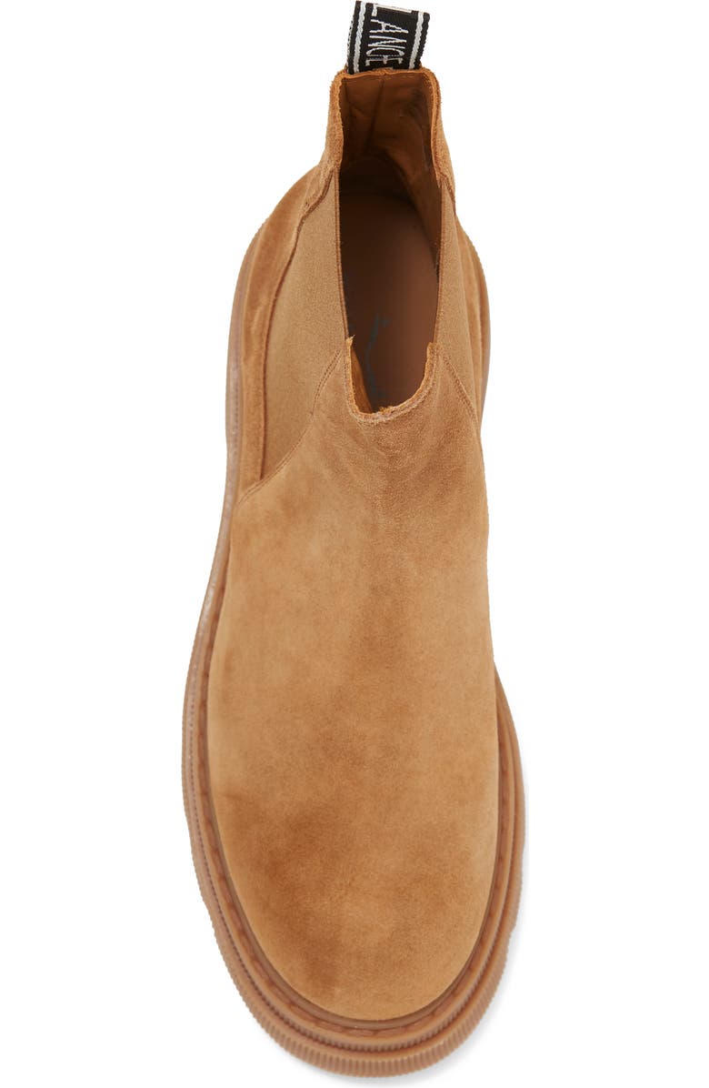 Voile Blanche Tweed 09 Suede Lug Sole Chelsea Boot, Alternate, color,