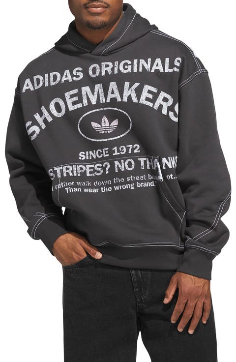 Shoemaker Loose Fit Graphic Hoodie