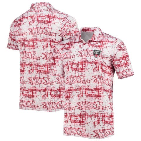 Men's Antigua Red D.C. United Vivid Polo