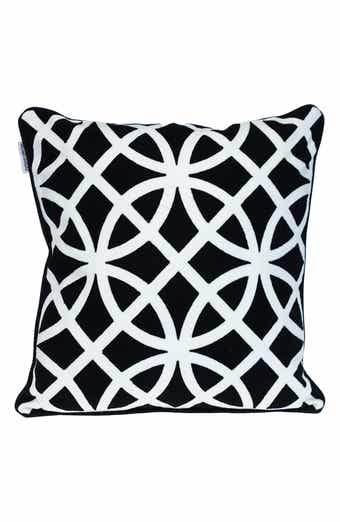 Chano Embroidered Throw Pillow