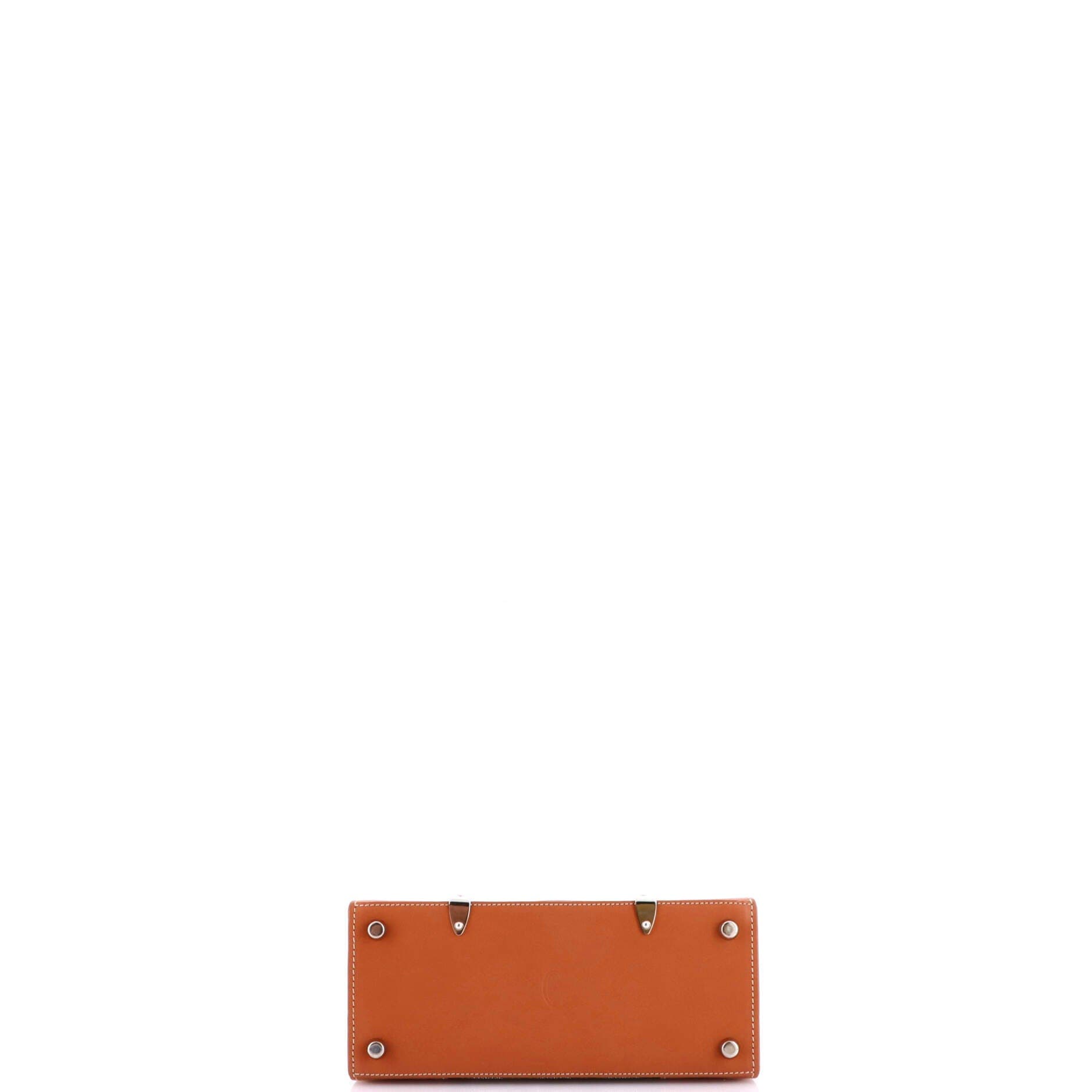 Structured Saigon Top Handle Bag Coated Canvas with Leather Mini, Alternate, color, Brown