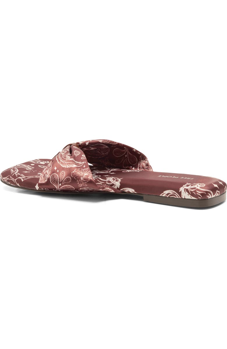Free People Tia Print Slide Sandal, Alternate, color,