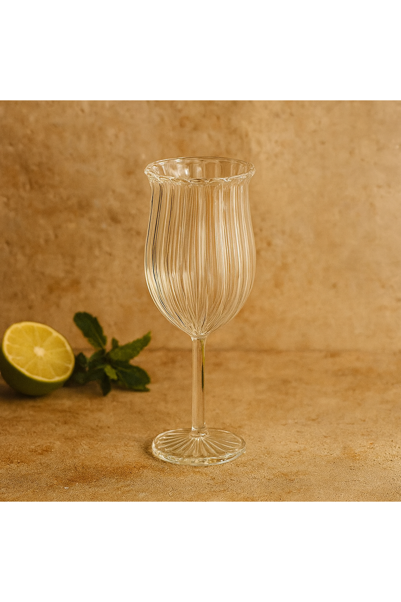 Tulipa Blossom Glass, Alternate, color, Clear