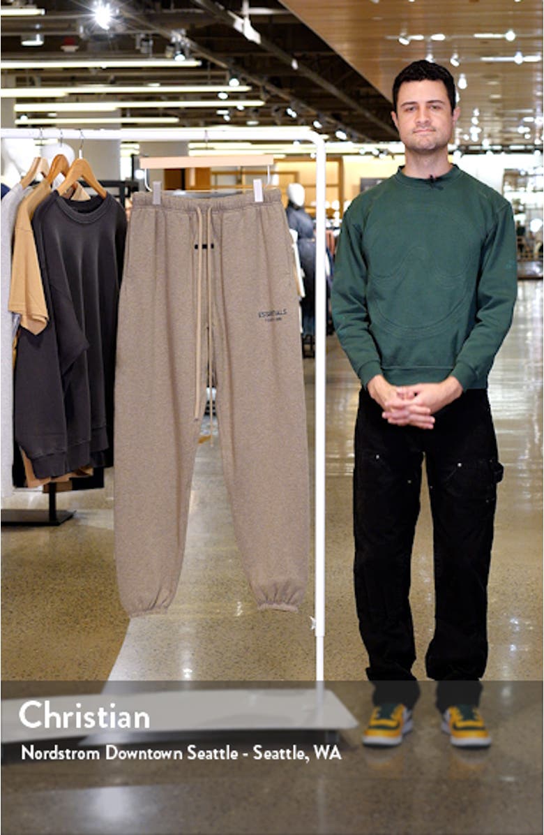 Cotton Blend Fleece Sweatpants, sales video thumbnail