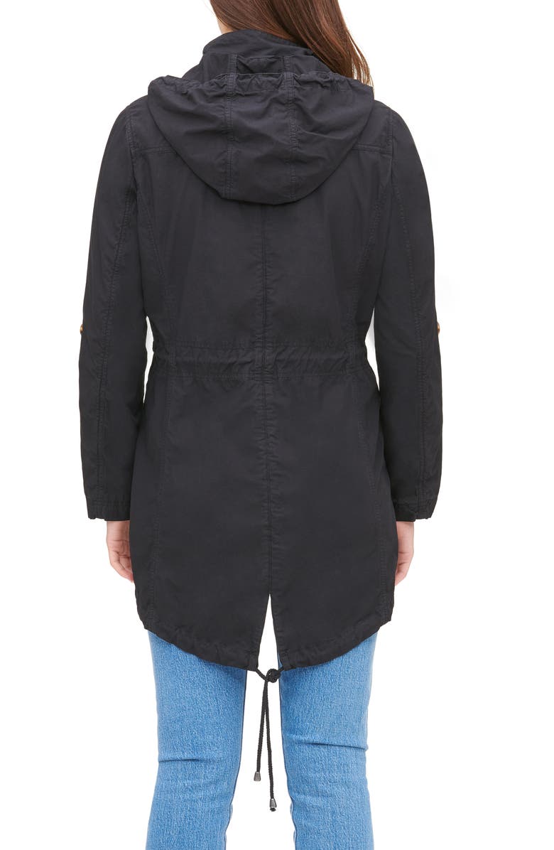 Levi's<sup>®</sup> Parachute Hooded Cotton Utility Jacket, Alternate, color,