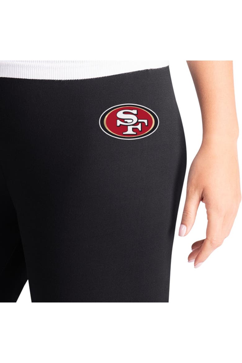 Women's G-III 4Her by Carl Banks  Black San Francisco 49ers Pregame Leggings, Alternate, color, Black
