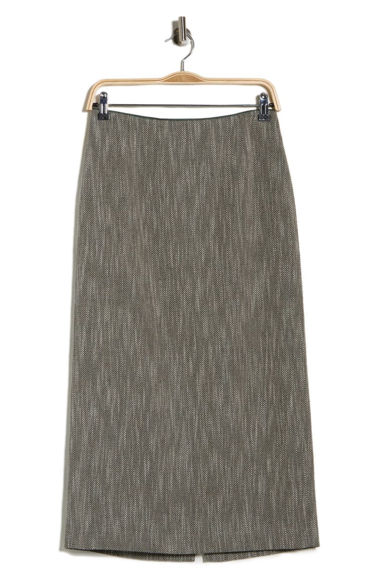 Cotton, Linen & Wool Maxi Skirt, Alternate, color, VINEYARD MULTI