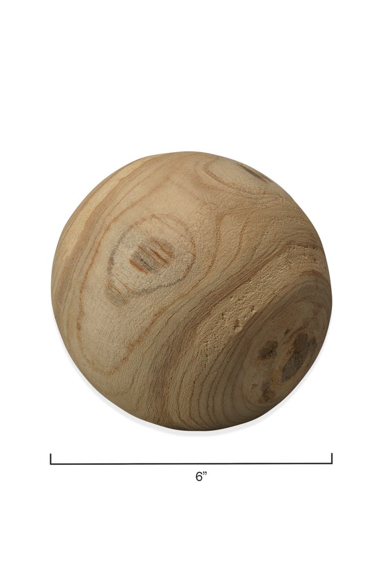 JAMIE YOUNG Malibu Wood Spheres, Alternate, color, Natural
