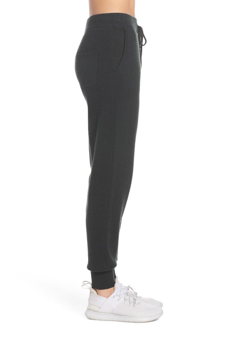 Wool & Cashmere Jogger Pants, Alternate, color, GREEN GABLES