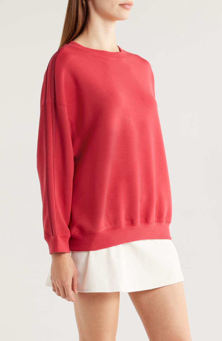 PacSun Stripe Sleeve Detail Sweatshirt, Alternate, color, 