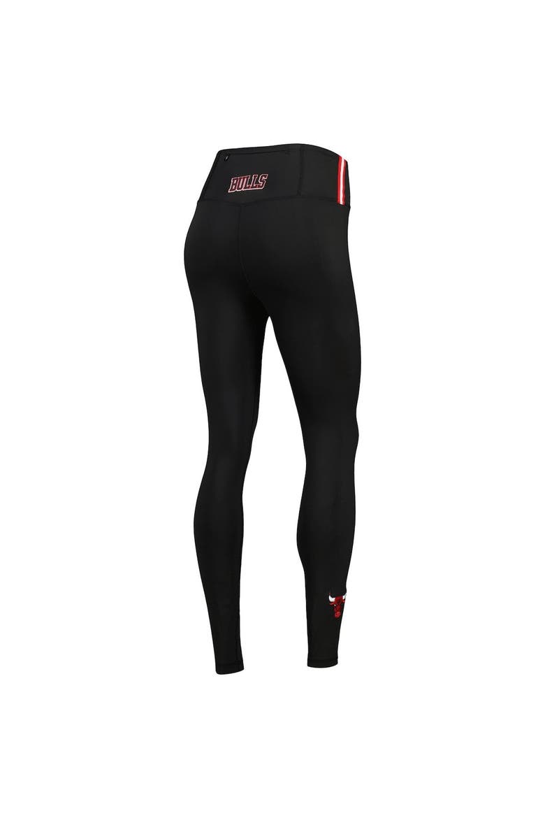 Women's Pro Standard Black Chicago Bulls Classics Lux Leggings, Alternate, color, Black