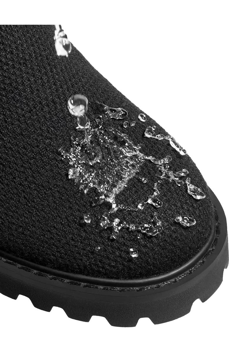 VIVAIA Round-Toe Stretchy Wool Knee-High Boots, Alternate, color, Black