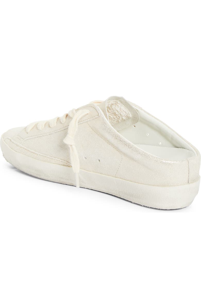 Golden Goose Super-Star Sabot Mule Sneaker, Alternate, color, Platinum/ Cream
