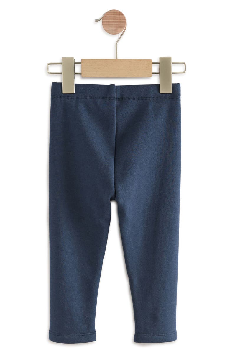 NEXT Kids' Knee Patch Leggings, Alternate, color, Blue