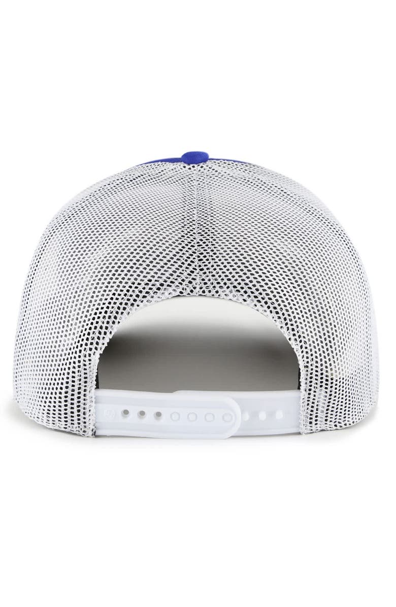 '47 Men's '47 Royal Milwaukee Brewers Meander Foam Trucker Snapback Hat, Alternate, color, Royal