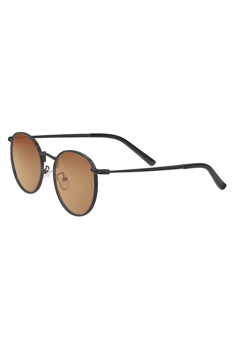 Dade Polarized Sunglasses, Main, color, Gunmetal/Dark Brown