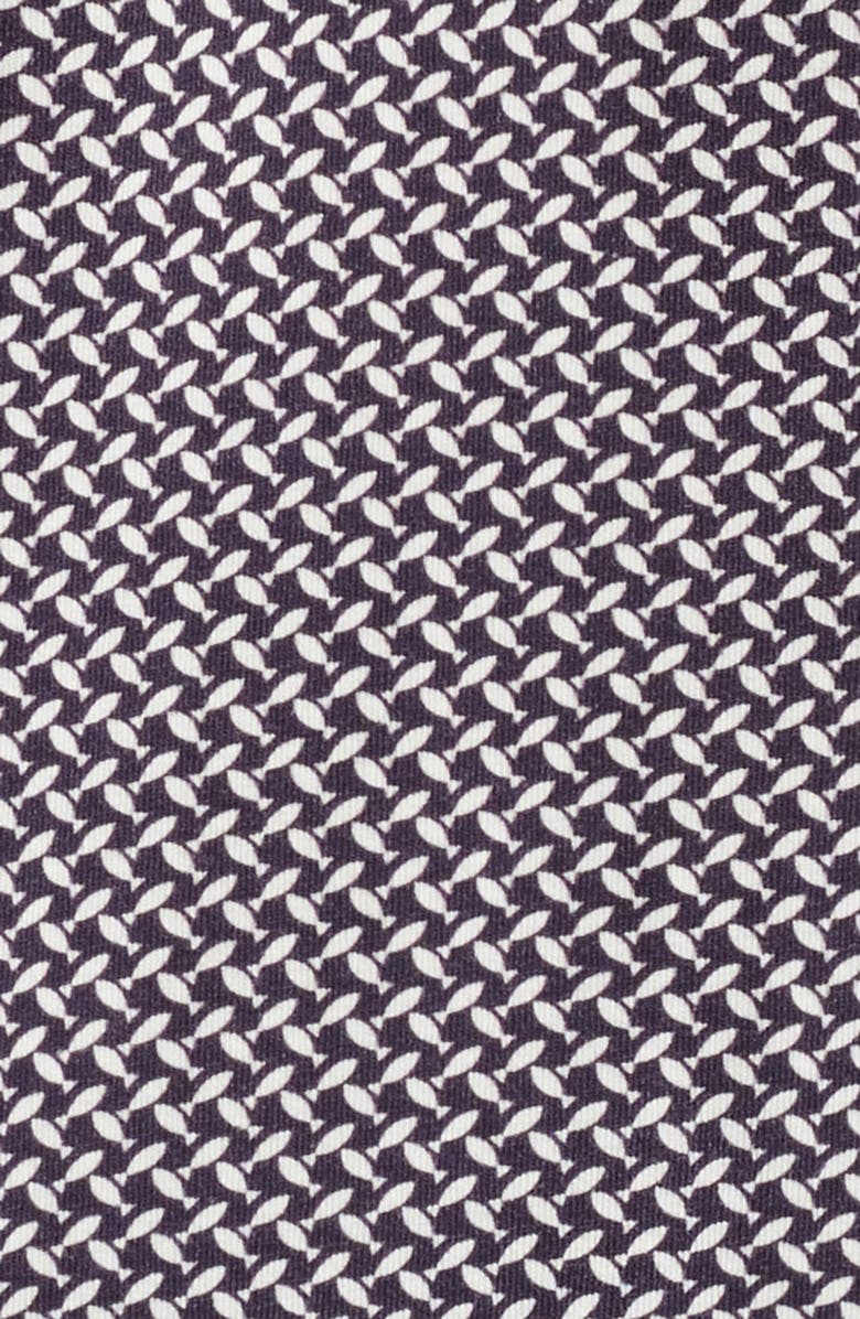 Sealskinz Fritton Geo Print Stretch Cotton Button-Up Print, Alternate, color, Navy