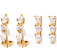 Girls Crew Capri Earring Set